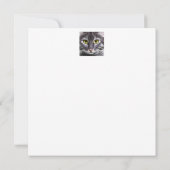 Wunderbares Katzenportrait (Rückseite)