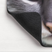 Wunderbares Katzenportrait Mousepad (Ecke)