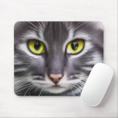 Wunderbares Katzenportrait Mousepad (Mit Mouse)