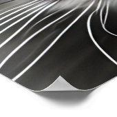 Wunderbares Katzenportrait Poster (Ecke)