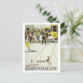 Wunderbares Kopenhagen, Stadt der großen Kultur Postkarte (Stehend Vorderseite)