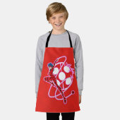 Wunderbares Ladybug-Abzeichen Schürze (Getragen)