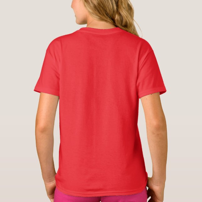 Wunderbares Ladybug-Abzeichen T-Shirt (Rückseite)