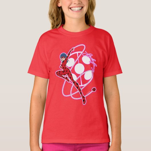 Wunderbares Ladybug-Abzeichen T-Shirt (Vorderseite)