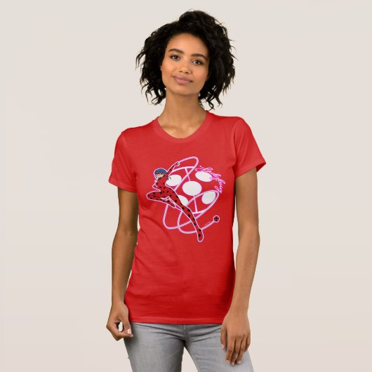 Wunderbares Ladybug-Abzeichen T-Shirt (Vorne ganz)