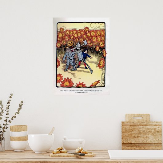 Wunderbares Land des Oz Poster (Küche)