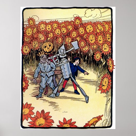 Wunderbares Land des Oz Poster (Vorne)