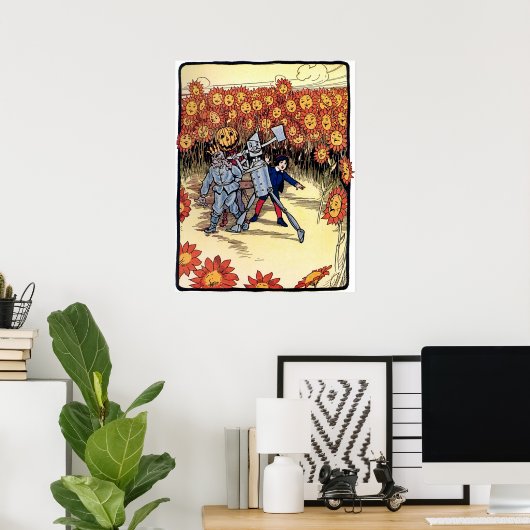 Wunderbares Land des Oz Poster (Heimbüro)