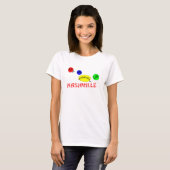 Wunderbares Leben in Nashville T-Shirt (Vorne ganz)