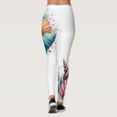 Wunderbares Legging Coquills Leggings (Rückseite)