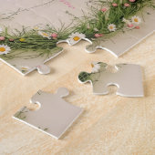 Wunderbares Mädchen mit Blume Puzzle (Seite)