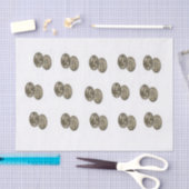 Wunderbares Medaillenpapier Seidenpapier (Handwerk)