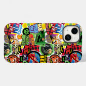 Wunderbares Muster für Superhelden Case-Mate iPhone Hülle (Rückseite (Horizontal))