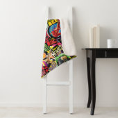 Wunderbares Muster für Superhelden Sherpadecke (Beispiel)