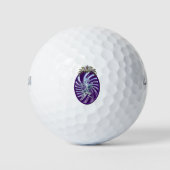 Wunderbares Mythisches Einhorn Golfball (Vorderseite)