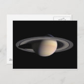 Wunderbares Saturn-Bild von der NASA Postkarte (Vorne/Hinten)