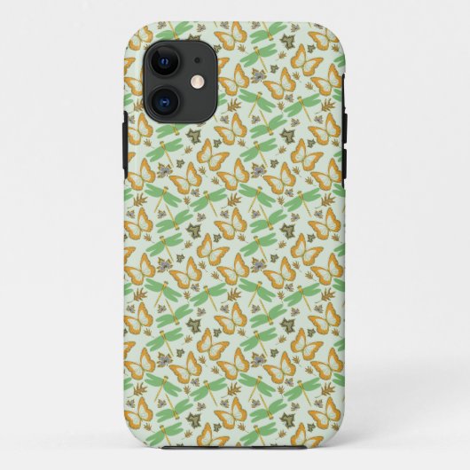 Wunderbares Schmetterlingsmuster Case-Mate iPhone Hülle (Rückseite)