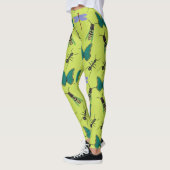 Wunderbares Schmetterlingsmuster Leggings (Links)