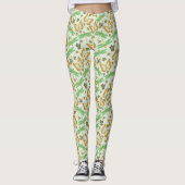 Wunderbares Schmetterlingsmuster Leggings (Vorderseite)