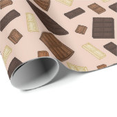 Wunderbares Schokoladenbrot Geschenkpapier (Rolleneckpunkt)