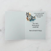 Wunderbares Son Birthday - Wolf und Pack Quote Karte (Innenseite)