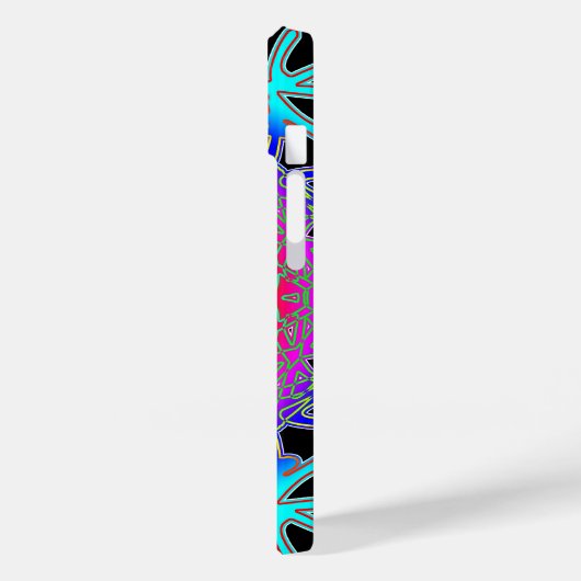 Wunderbares Spectra-Glyph Case-Mate iPhone Hülle (Rückseite / Links)