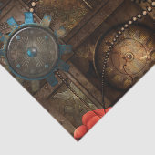 Wunderbares Steampunk-Design Seidenpapier (Ausschnitt)