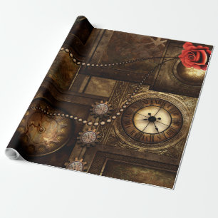 Wunderbares Steampunkdesign Geschenkpapier
