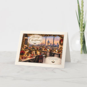 Wunderbares Team London Büro Weihnachten Karte
