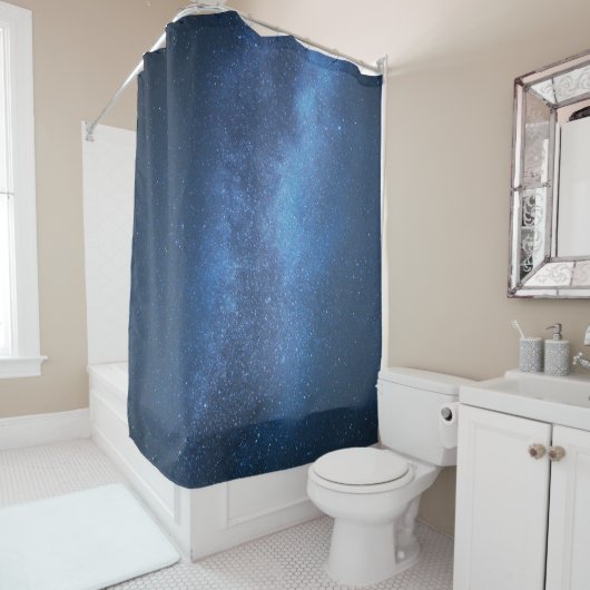 Wunderbares Universum Duschvorhang (Beispiel)