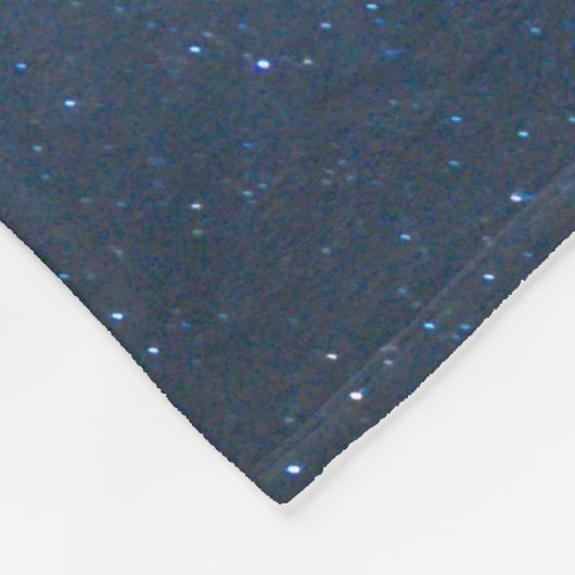 Wunderbares Universum Fleecedecke (Ecke)