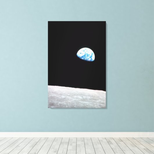 Wunderbares Universum Leinwanddruck (Insitu (Holzboden))