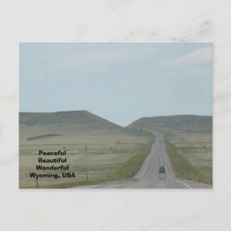 Wunderbares Wyoming Postkarte
