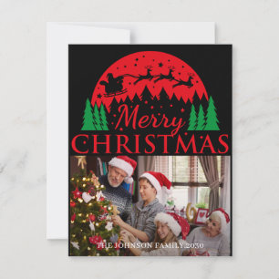Wunderbarste Zeit des Jahres Weihnachtsfoto Feiertagskarte
