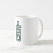Wunderbarste Zeit für ein Bier Kaffeetasse (VorderseiteRechts)