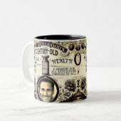 Wunderelixir Gute Besserung Zweifarbige Tasse (Vorderseite Links)