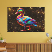 Wunderente Ente Leinwanddruck (Insitu (Wohnzimmer))