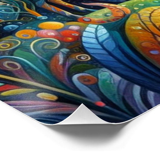 Wundergarten Poster (Ecke)