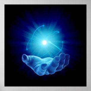 Wunderhände eines Heilers durch healinglove Poster