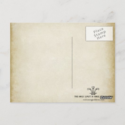 Wunderkarte Postkarte (Rückseite)