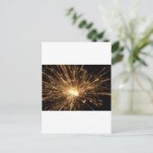 Wunderkerze Postkarte (Stehend Vorderseite)