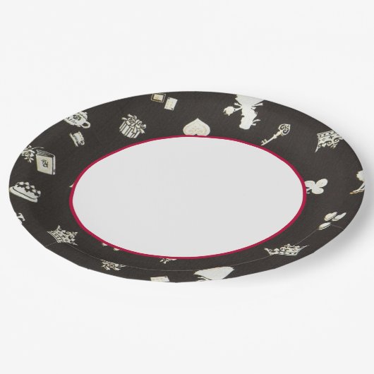 Wunderland 1 pappteller (Schrägansicht)