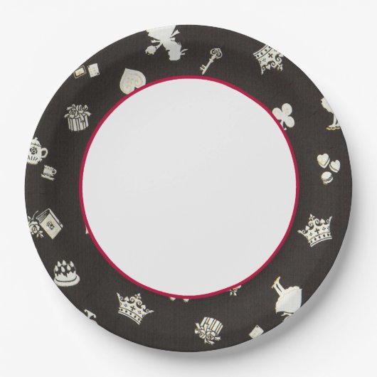 Wunderland 1 pappteller (Vorderseite)