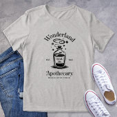 Wunderland Apothekary Logo Bookish Grafik Tri-Blend Shirt
