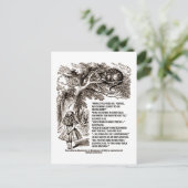 Wunderland, auf welche Weise ich mein Angebot mach Postkarte (Stehend Vorderseite)