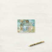 Wunderland - Bonkers Zitat - Alice im Wunderland Post-it Klebezettel (Auf Schreibtisch)