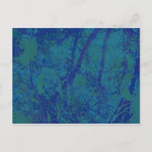 Wunderland in Twilight Postkarte (Vorderseite)