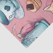 Wunderland Inspiriert Seidenpapier (Detail)