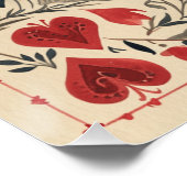 Wunderland Königin des Herzens: Der Crimson Monarc Poster (Ecke)