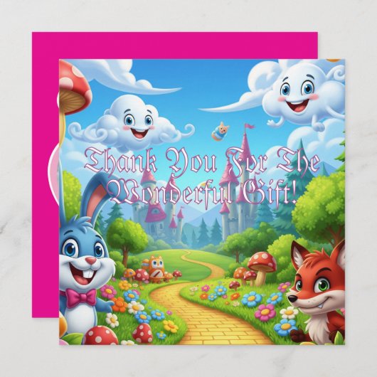 Wunderland mit Mr. Buuny & Mrs. Fox (Vorne/Hinten)